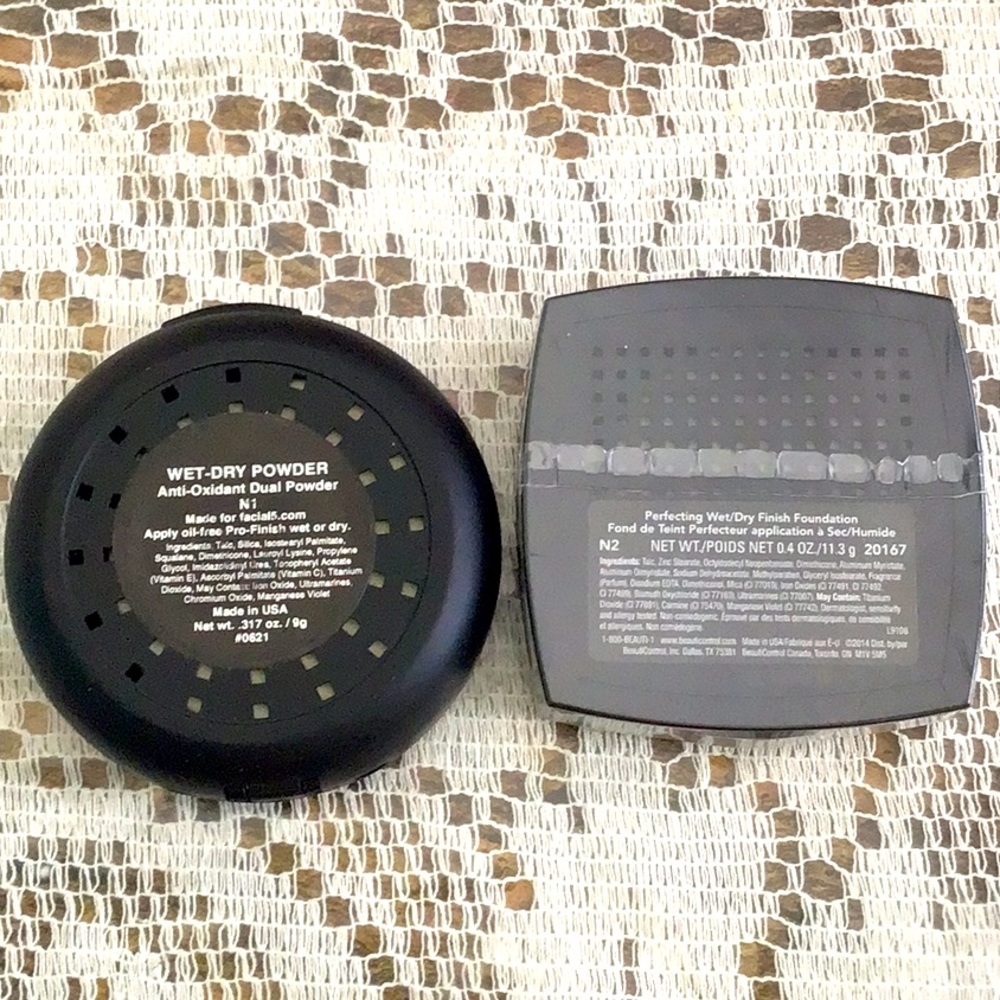 Beauticontrol N-2 Wet/Dry & F5 N-1 (similar color)